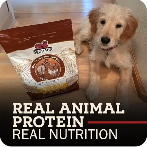 Redbarn Pet Products Grain-Free Sky Recipe Dog Food 22 lbs - High Protein Dry Kibble with Turkey, Chicken & Duck Meal for Adult Dogs - Supports Skin, Coat & Digestive Health