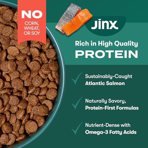 Jinx Dry Dog Food - Real Salmon, Brown Rice & Sweet Potato, 4lb