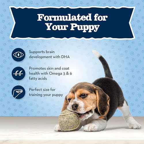 Blue Buffalo Baby BLUE Savory Chicken Puppy Training Treats, 4 oz