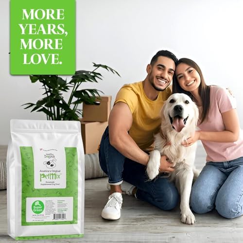 Healthy Dogma - PetMix Dehydrated Dog Food, Clean Ingredient Food - No Preservatives, Homemade Dog Food (Super Green, 2 lbs)