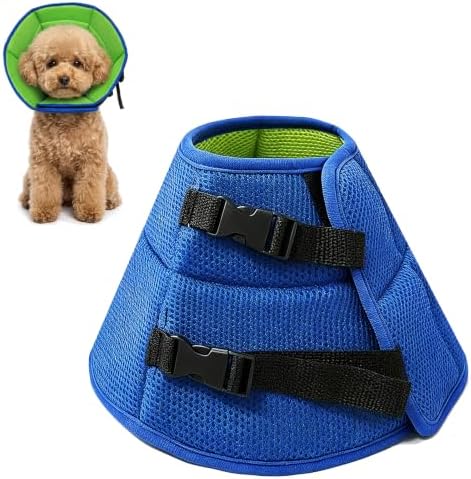Soft Dog Cone Collar to Stop Licking, Recovery Collar After Surgery, S