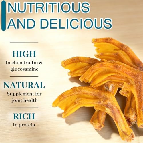 Duck Feet for Dogs, 12 Count Dog Chews Joint & Dental Health Supplement