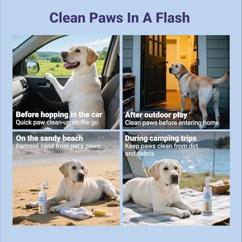 Pet Paw Cleaner and Eye Wipes