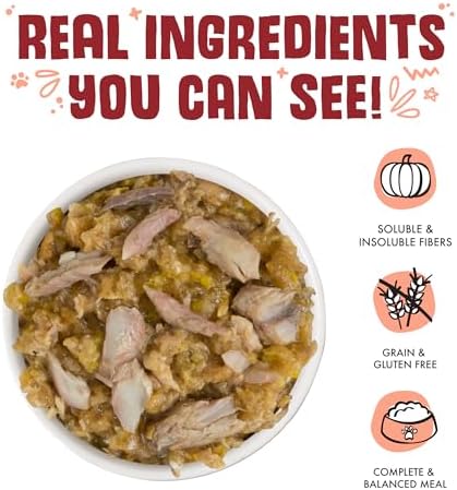 Weruva Classic Dog Food, Marbella Paella with Mackerel & Pumpkin in Aspic, 14oz Can (Pack of 12)
