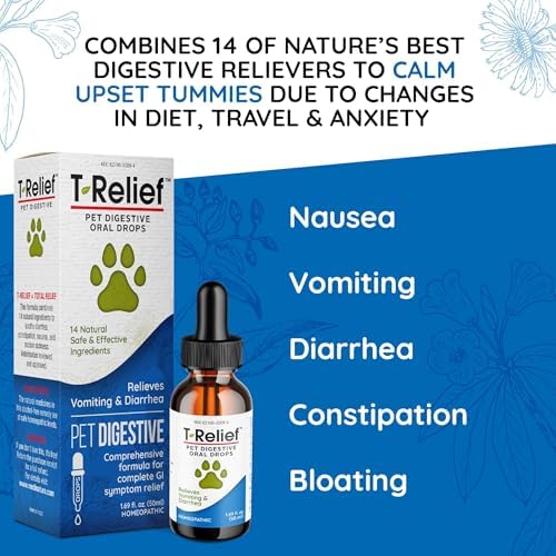 MediNatura T-Relief Pet Digestive Support Oral Drops, 1.69 oz