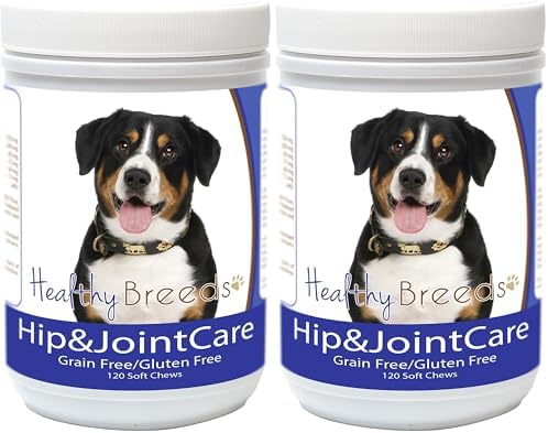 Healthy Breeds Entlebucher Mountain Dog Hip and Joint Care 120 Count (Pack of 2)