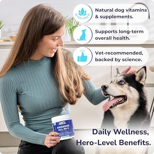 Awesome All-in-1 Multivitamin Dog Chews, Supports Dog Health