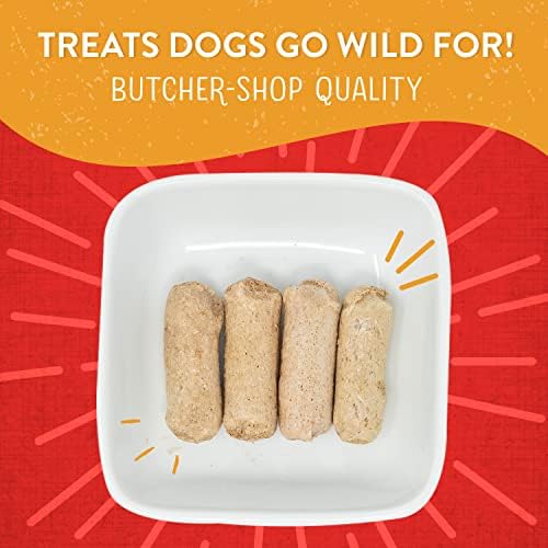 Stella & Chewy's Freeze-Dried Raw Wild Weenies Dog Treats - High-Protein Training Treats for Dogs & Puppies - All-Natural Chicken Recipe with 97% Meat & Organs - USA Made - 3.25 oz Bag (Pack of 2)