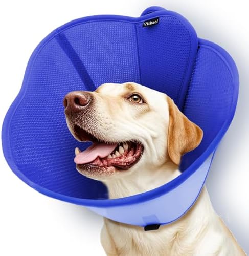 Dog Cone Collar for Large Medium Dogs, Soft Cone for dogs to Stop Licking