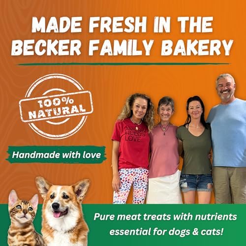 Dr. Becker's Original Beef Bites | 100% Pure Meat Protein | Grain Free Liver Training Treats for Dogs & Cats, 5 oz