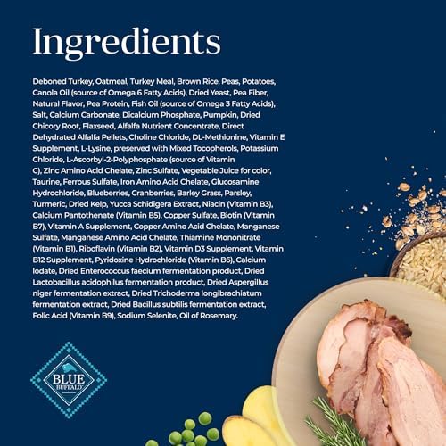 Blue Buffalo Basics Turkey Small Breed Adult Dry Dog Food, 11 lb