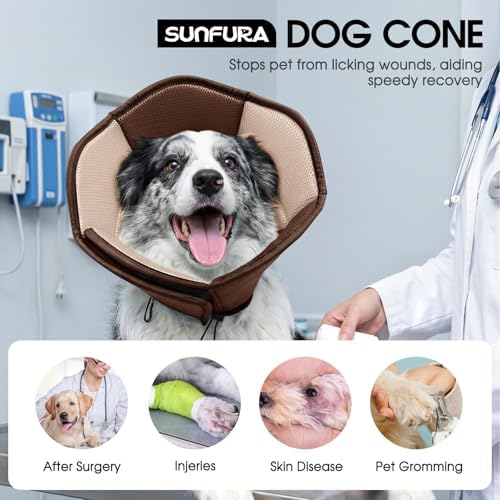 Dog Cones for Large Dogs Soft Dog Cone to Stop Licking