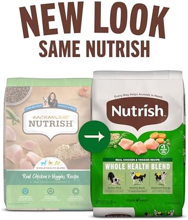 Nutrish Dry Dog Food, Real Chicken & Veggies, 28 lb. Bag (Rachael Ray)