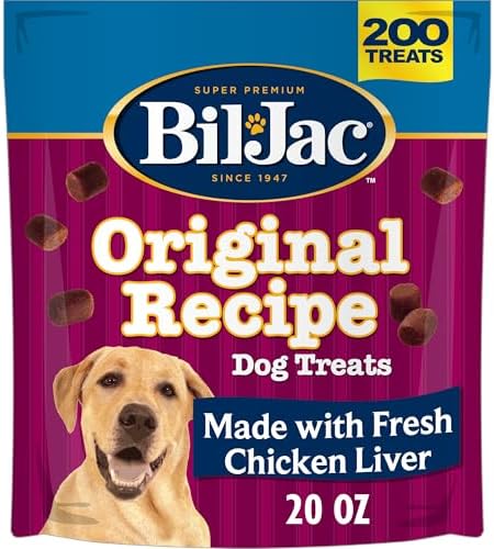 Bil-Jac Original Recipe Soft Dog Treats with Chicken Liver | 20 oz