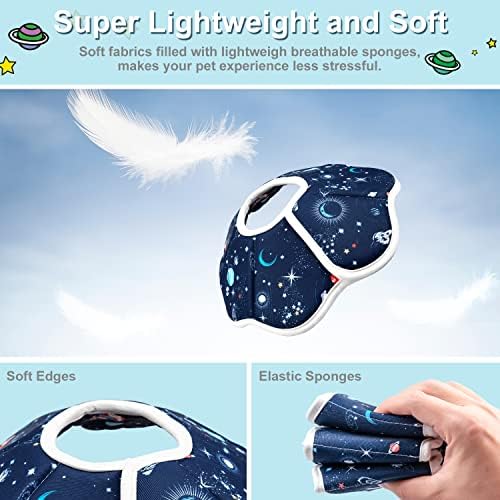 Depets Cat Cone Soft, Adjustable Recovery E-Collar for Pet, Neck Girth 7 in