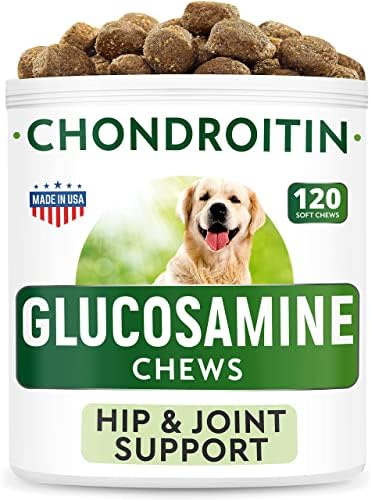 BARK&SPARK Glucosamine Dog Treats Bundle - Joint Pain Relief Supplement - Advanced Formula with Chondroitin, MSM, Omega-3 - Hip & Joint Care - Made in USA - 180 + 120 Soft Chews