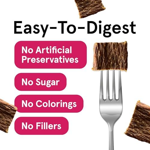 TRMC Real Meat Dog Treats - Three 12oz Bag of Bite-Sized Air-Dried Lamb & Venison Jerky for Dogs - Grain-Free Jerky Dog Treats with 95% All-Natural, Free-Range, Grass Fed Lamb & Venison