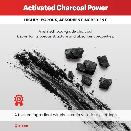 Activated Charcoal for Dogs & Cats, 30 mL Ready-to-Use Pet First Aid Liquid