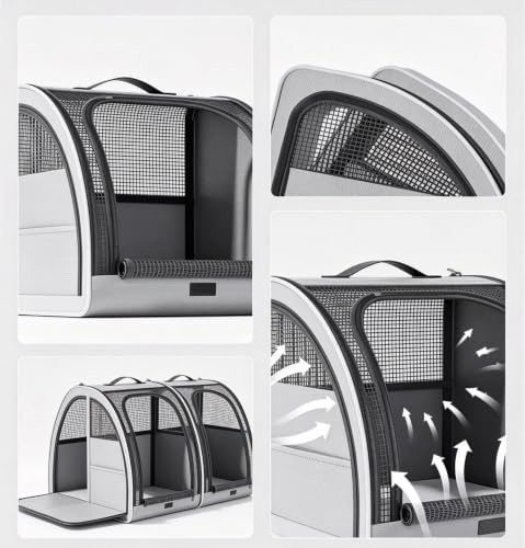 Car pet Carrier for Smart #3 2023 2024，Portable and Foldable, with a Maximum Weight Capacity of 15 kg.