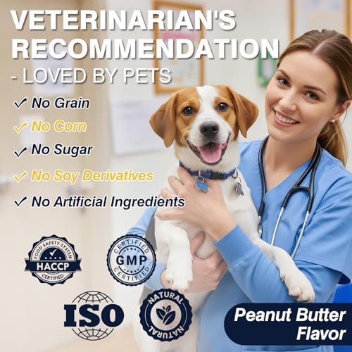 Hip and Joint Supplement for Dogs 200ct with Probiotics Glucosamine for Dog