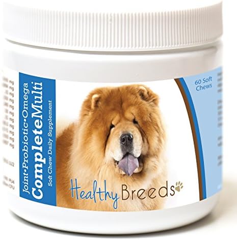 Healthy Breeds Chow Chow All in One Multivitamin Soft Chew 60 Count