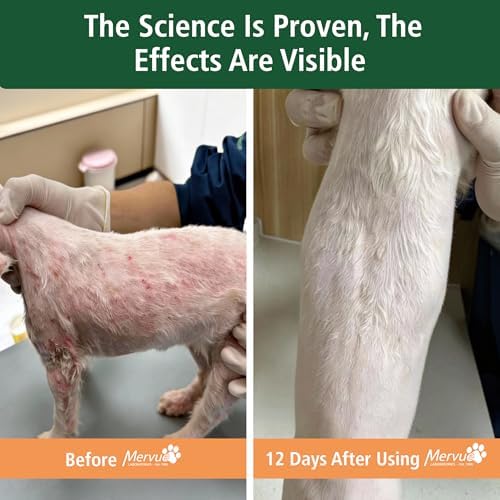 Mervue Skin and Coat Supplement for Dogs in Gel (28 Day Supply)