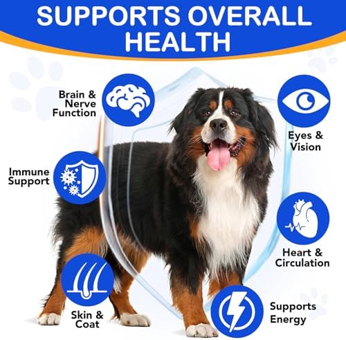 Taurine for Dogs, Taurine Liquid Supplement for Dogs, Daily Amino Acid Support for Heart Health, Vision & Immune Support, 2 FL OZ