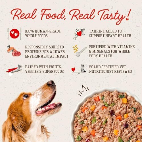 Stella & Chewy's FreshMade Frozen Fresh High Protein Pork & Quinoa Dog Food, 16-oz Pouch (Pack of 8)