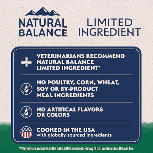 Natural Balance Limited Ingredient, Small Breed, Lamb & Brown Rice, 12 lb