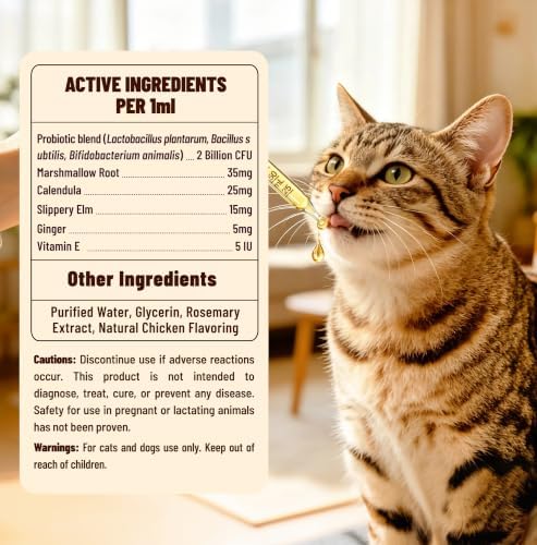 Cats & Dog Yeast Infection Relief Drops, Chicken Flavor, 2 fl oz