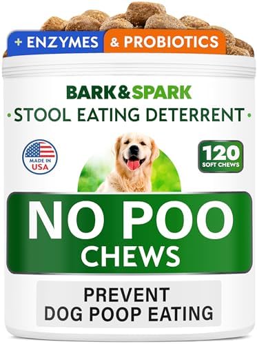 BARK&SPARK NO Poo Treats - Prevent Dog Poop Eating - Coprophagia Treatment
