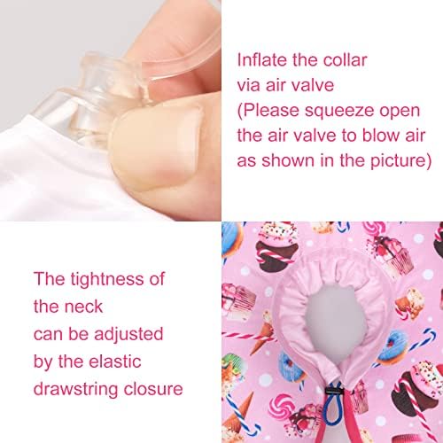 CuteBone Dog Recovery Cone for Small Medium Dogs & Cats