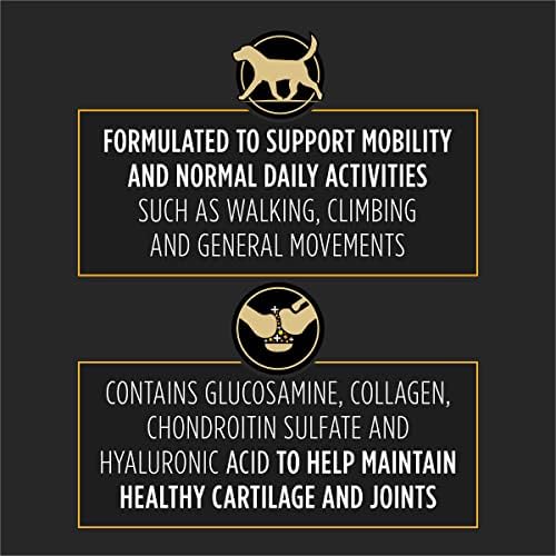 Purina Pro Plan Veterinary Supplements for Joint Mobility, Cartilage Support and Healthy Skin and Coat, Joint Care Soft Chews for Small and Medium Breed Dogs, 30 Count (Pack of 2)