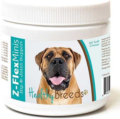 Healthy Breeds Boerboel Z-Flex Minis Hip and Joint Support Soft Chews 60 Count