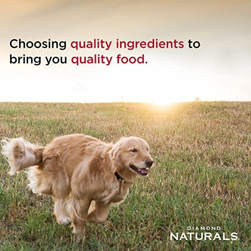 Diamond Naturals Small Breed Adult Dry Dog Food, Lamb & Rice, 18lb