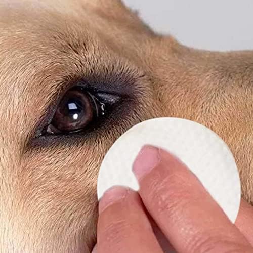 Tear Stain Remover Wipes for Dogs, with Natural BlackBerry Leaf Extract, Gentle Dog Eye Cleanser Wipes for Tear Stain Removal & Prevention, Daily Pet Grooming