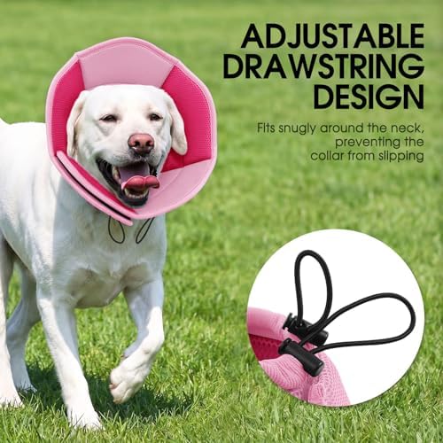Dog Cones for Large Dogs Soft Dog Cone to Stop Licking