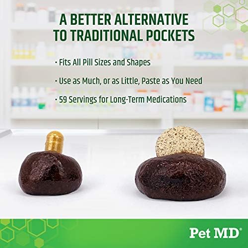 Pet MD Wrap A Pill Bacon Flavor Pill Paste for Dogs - 4.2 oz