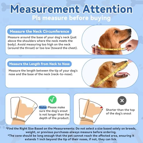 Dog Cone to Stop Licking, Soft Dog Cone Collar Alternative After Surgery