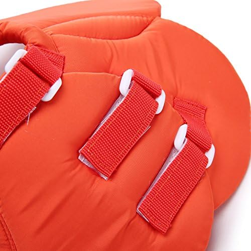 Dog Cone E-Collar Flower Soft Elizabethan Waterproof Grooming Recovery Protective Adjustable Collar for Puppy Small Medium Dogs (S Neck:9-11in, Orange)