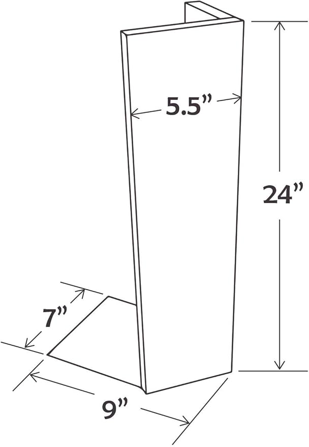'Sofa-Scratcher Squared' Cat Scratching Post & Couch-Corner/Furniture Protector (Charcoal)