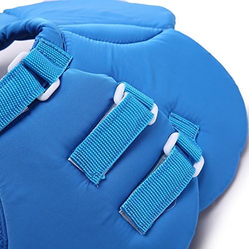 Elizabethan Collar, Soft & Waterproof Grooming & Recovery Collar for Puppy & Small Medium Dogs (L Neck:13-15in, Blue)