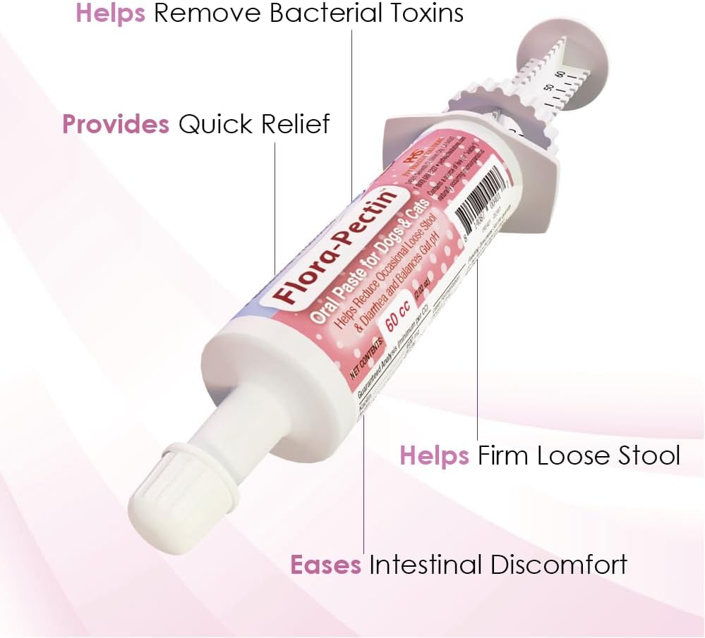 Oral Paste for Dogs & Cats-Helps Reduce Occasional Loose Stool & Diarrhea, Balance Gut pH, Support Normal Digestion & Intestinal Flora-Fast Acting (60 CC - Tasty Chicken Flavor)