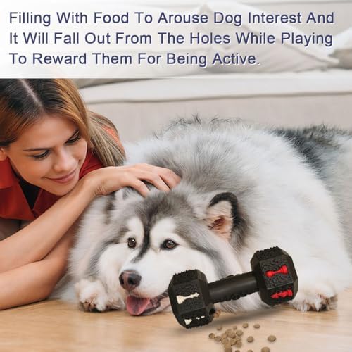Dog Chew Toys for Aggressive Chewers,Food Grade Non-Toxic Dental Pet Toy,Tough Durable Indestructible Dog Toys for XSmall Dogs.Black（5IB-8IB）