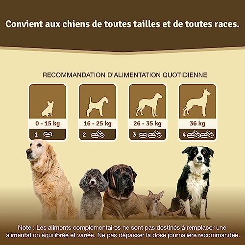 Veddelholzer Dog Joint Supplement Tablets – Hip & Joint Support with Glucosamine, Chondroitin, MSM & Turmeric – Mobility, Flexibility & Comfort Aid for Large & Small Breeds – Vet Recommended