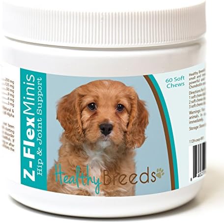 Healthy Breeds Cavapoo Z-Flex Minis Hip and Joint Support Soft Chews 60 Count
