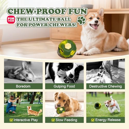 Frozen Dog Enrichment Toy, Small Freezable Fillable Natural Rubber Chew Toy