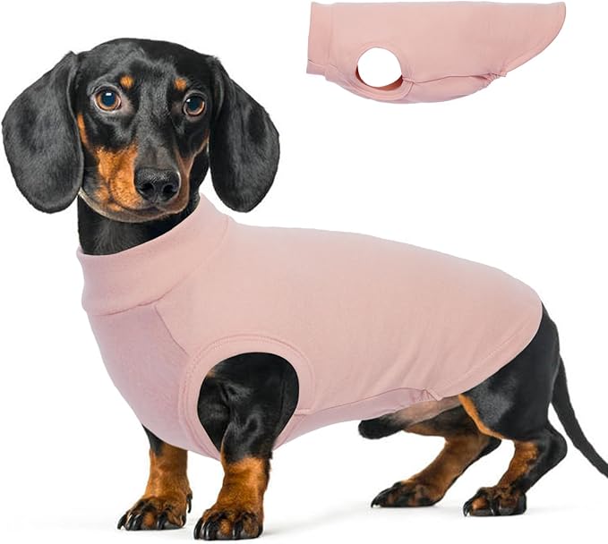 Dog Fleece Vest - Pink, XXL - Sleeveless Lightweight Shirts | Warm and Stretchable Sweater for Medium Dogs,Sweatshirt Indoor Daily Wear