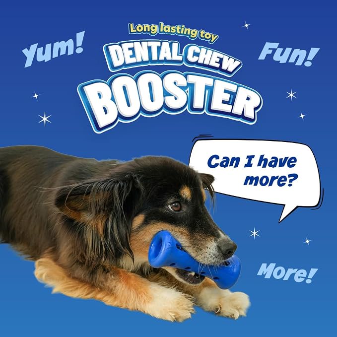 SuperPaw Dog Dental Chews (Berry, S) & Chew Holder (S) Bundle Kit