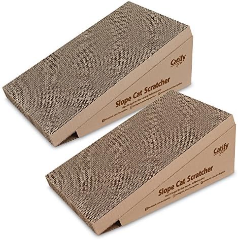 Best Pet Supplies Catify Cat Scratcher Pads - Slope, 2-Pack